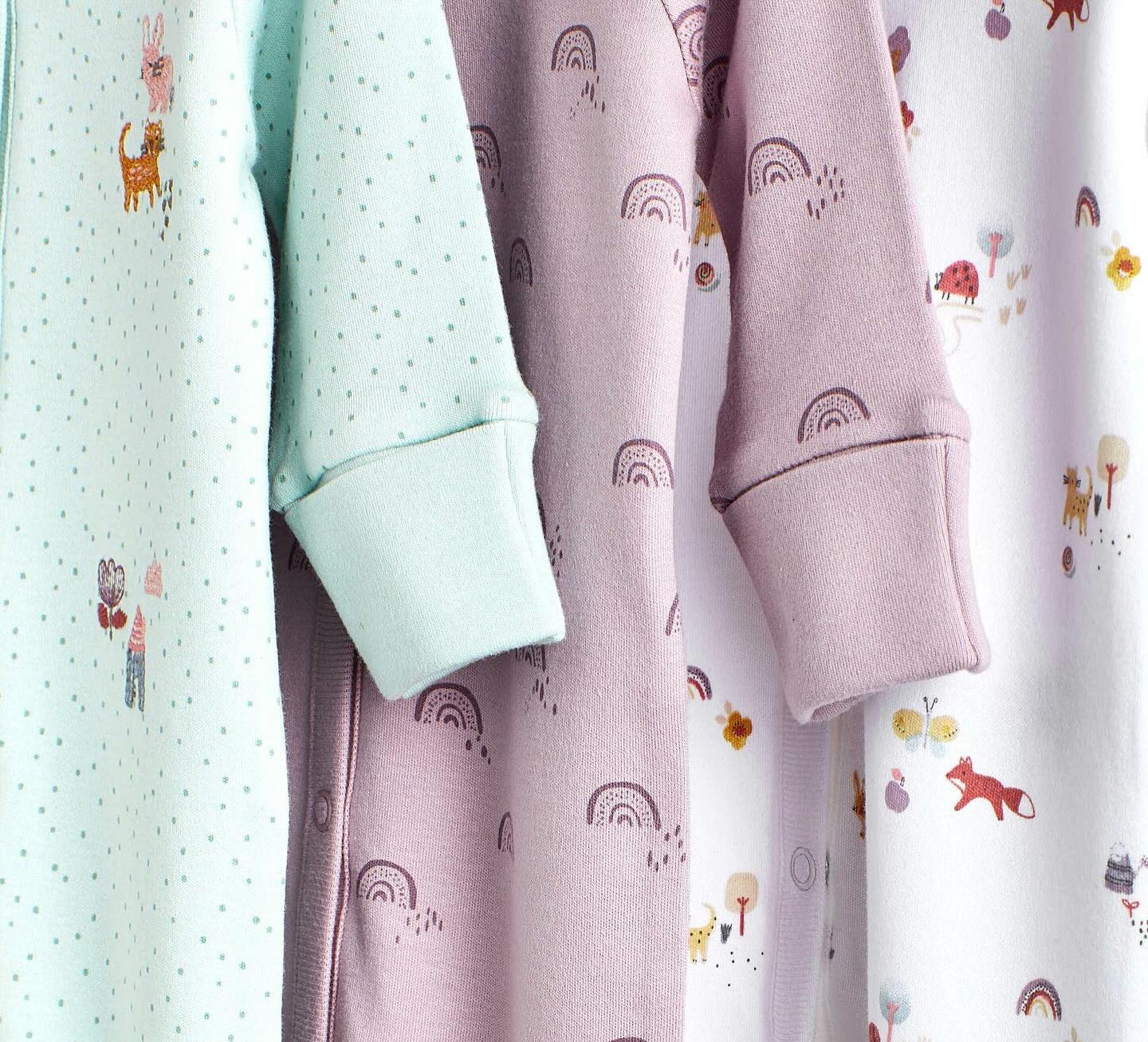 Multi Characters Sleepsuit 3 Pack