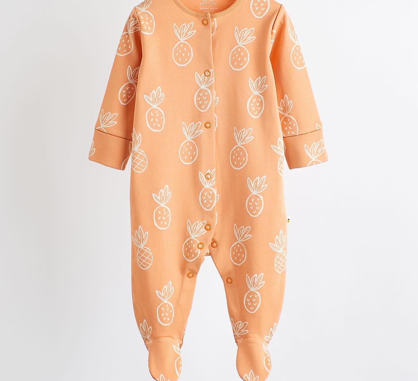 Palm Mini Prints Sleepsuit 5 Pack.