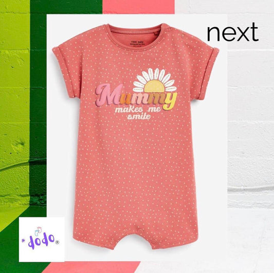 Rust Mummy Hype T-shirt Romper