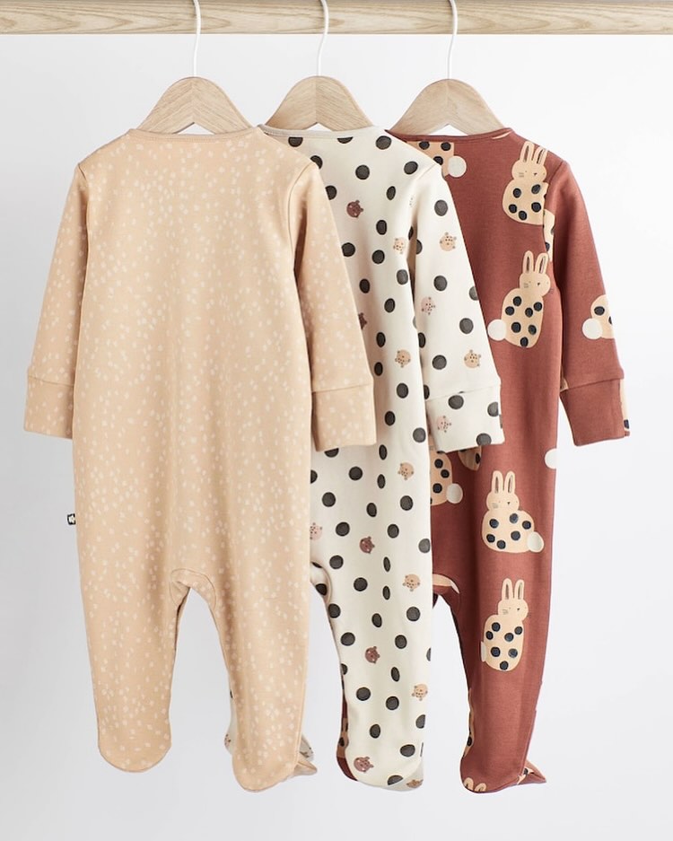 Neutral Character Sleepsuit 3 Pack