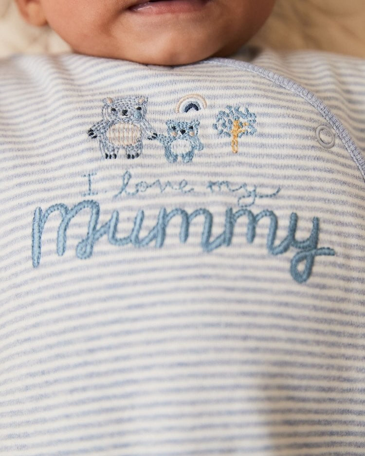 I love my Mummy Sleepsuit