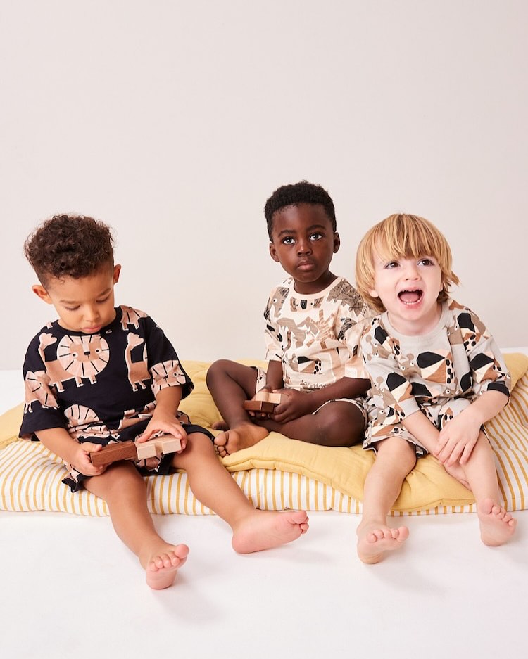 Lion Shirt & Shorts 3 Pack Set