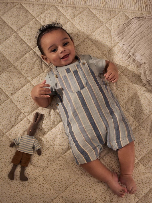 Minerals Stripe Dungaree and
Bodysuit Set