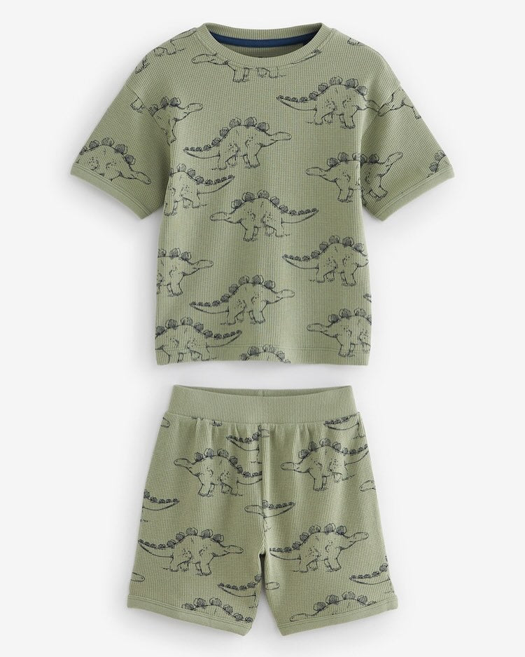 Dino Shirt & Shorts 3 Pack Set