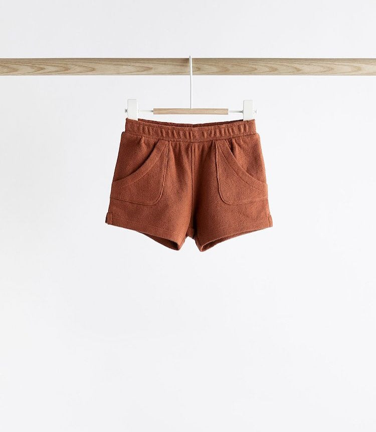 Mono Shirt & texture Shorts 3 Pack Set