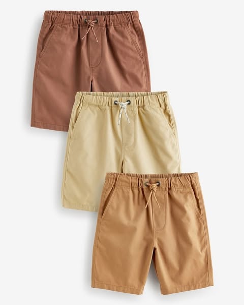 Rust Shorts 3 Pack Set