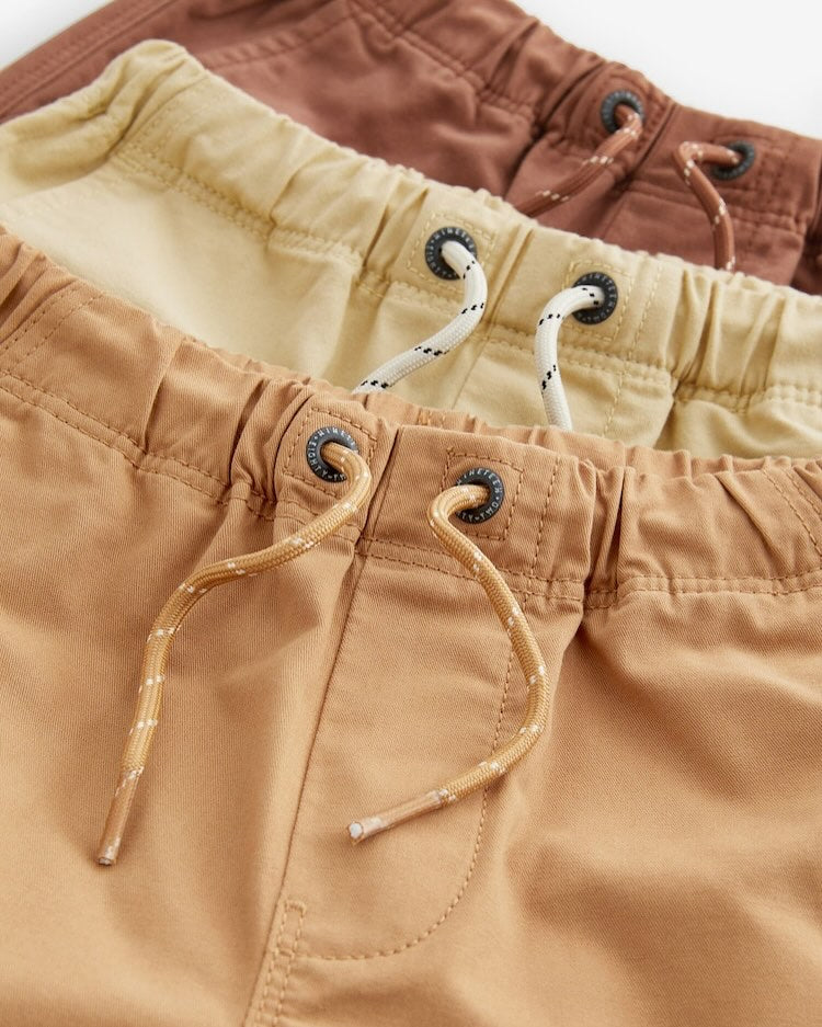 Rust Shorts 3 Pack Set