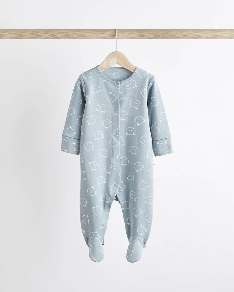 Blue Bear Sleepsuit 3 Pack