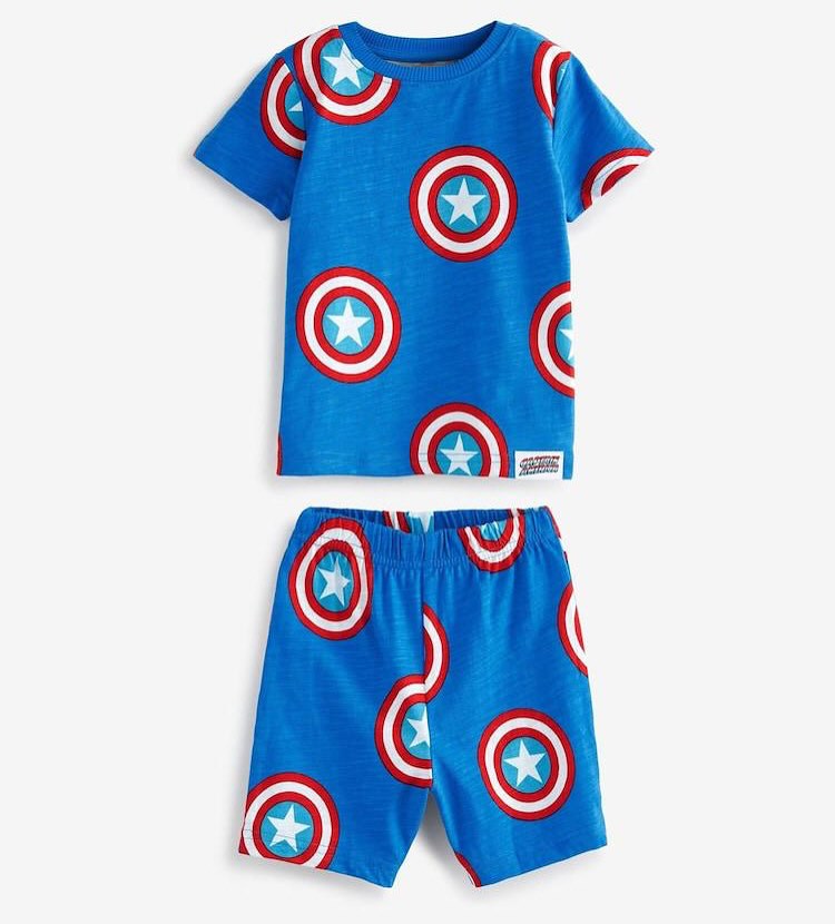 Marvel Shirt & Shorts 3 Pack Set