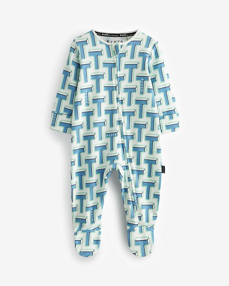 Ted baker Blue Sleepsuit 3 Pack