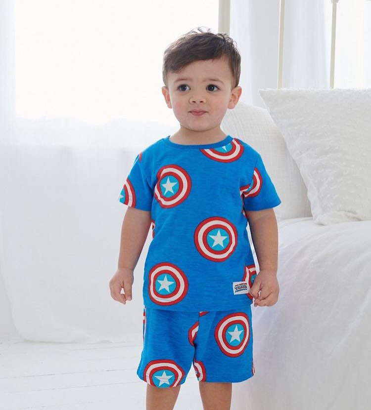 Marvel Shirt & Shorts 3 Pack Set