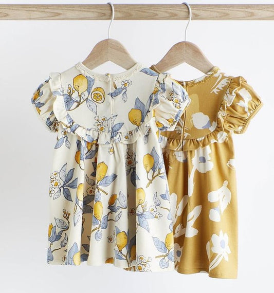 Yellow Dresses 2 Pack Set