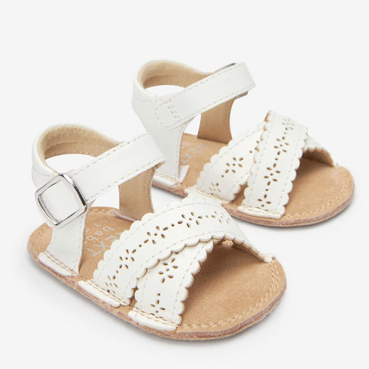 White Sandals.