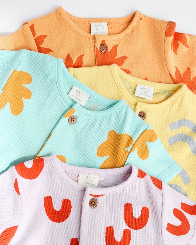 Multi Rompers 4 Pack