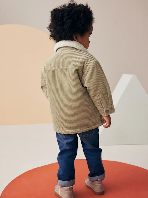 Stone Padded Corduroy Shacket