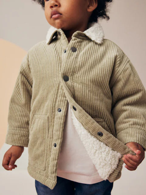Stone Padded Corduroy Shacket