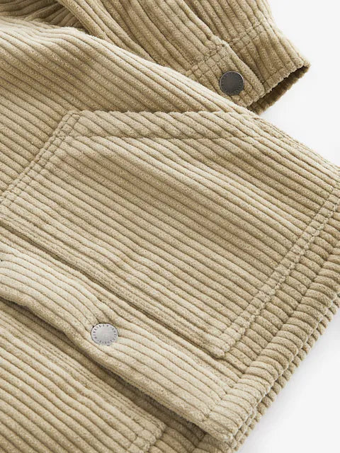 Stone Padded Corduroy Shacket