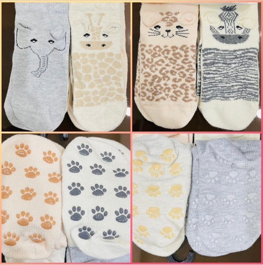 Anti Slip Grip Socks pack of 4.