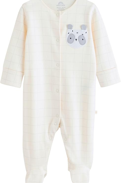 Multi Animal print sleepsuit 4 Pack