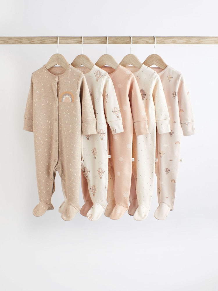 Neutral sleepsuit 5 Pack