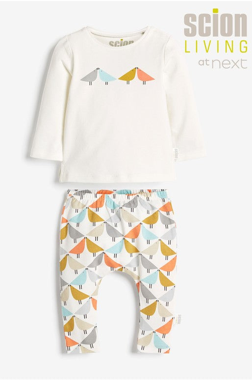 Birds Pajamas Set.