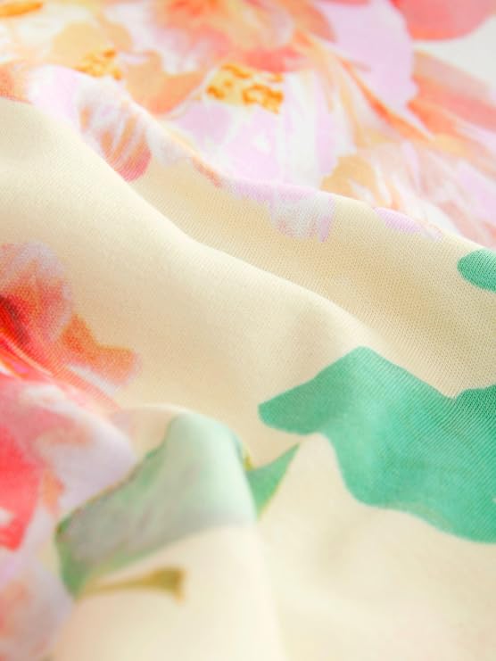 Blue/yellow Floral Pyjamas 3 Pack