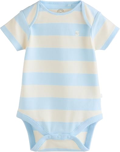 Blue Star Short Sleeves bodysuit 5 Pack