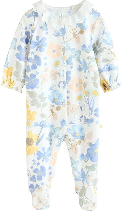 Floral Sleepsuit 3 Pack
