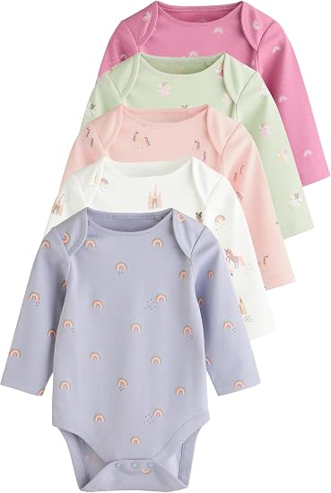 unicorn Full Sleeves Bodysuit 5 Pack