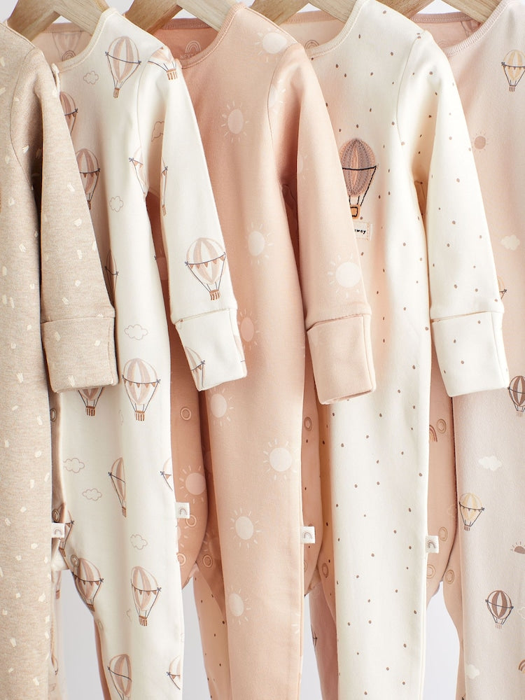 Neutral sleepsuit 5 Pack