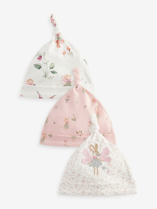 Pink Fairy caps pack of 3.