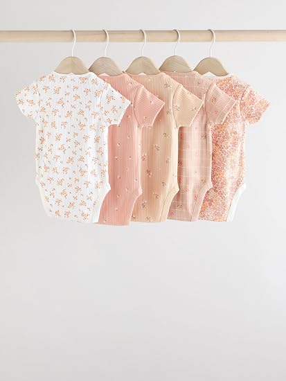 Floral Full sleeves bodysuit 5 Pack