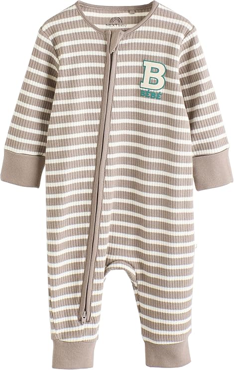 Stripe Sleepsuit 4 Pack
