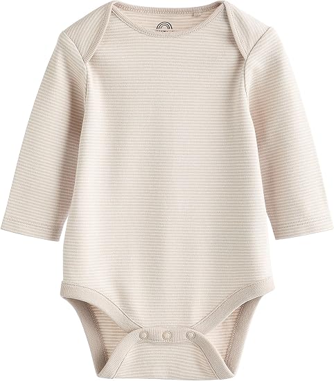 Multi Stripe long sleeves bodysuit 5 Pack