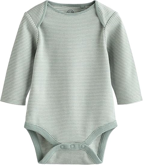 Multi Stripe long sleeves bodysuit 5 Pack