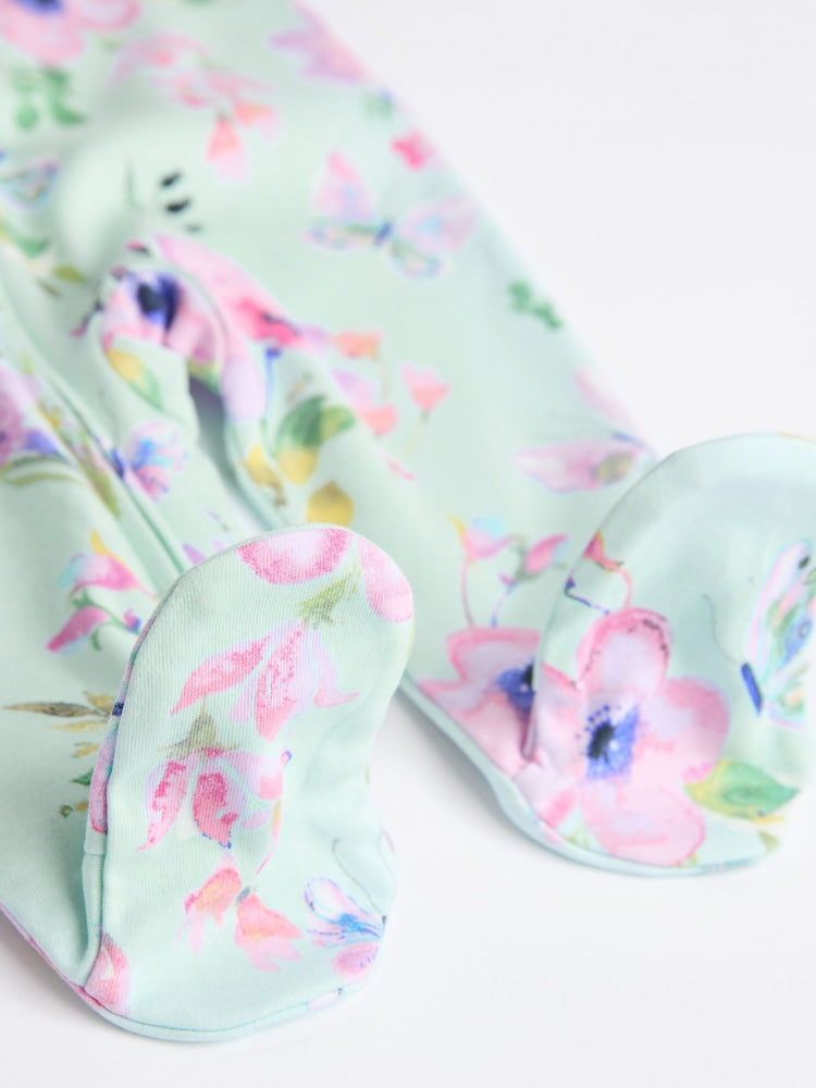 White Fairy Sleepsuit 3 Pack
