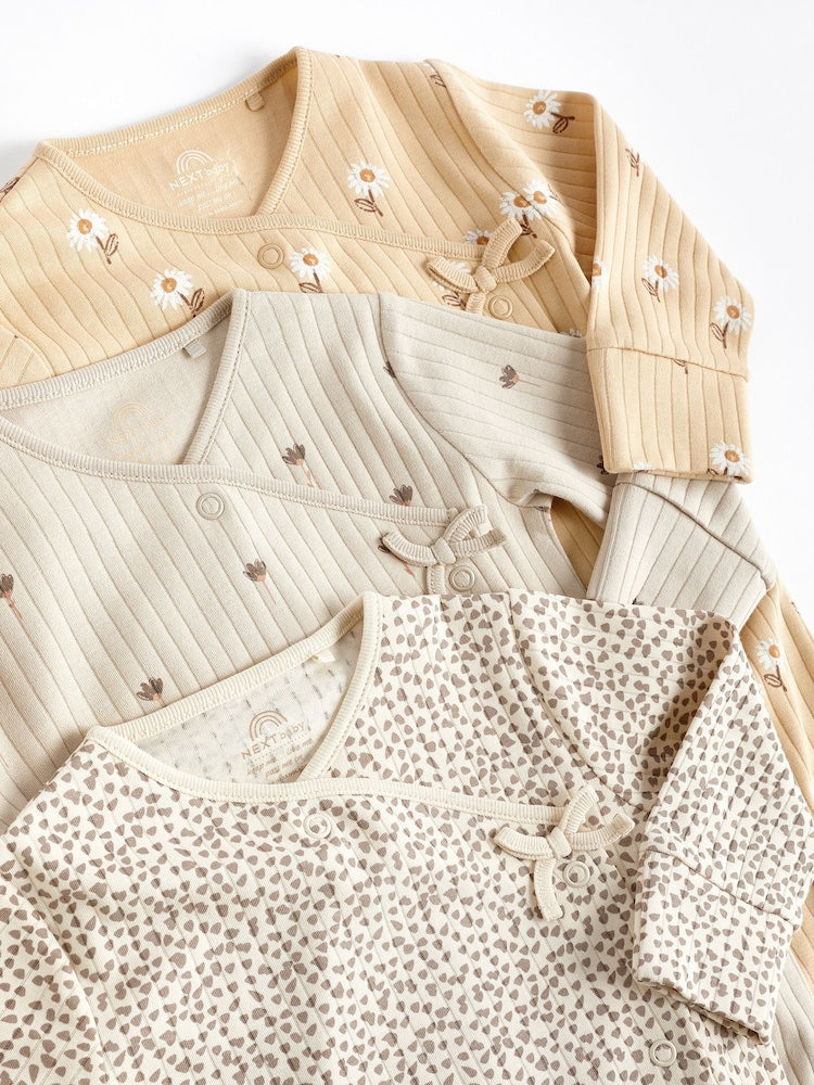 Neutral Sleepsuit 3 Pack