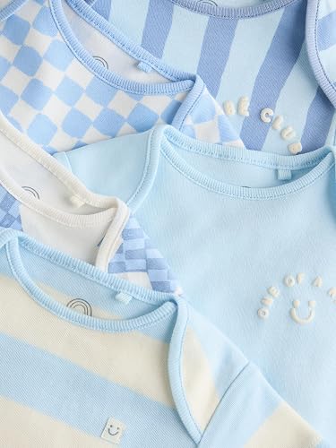 Blue Star Short Sleeves bodysuit 5 Pack