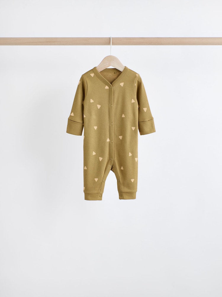 Multi Footless Sleepsuit 5 Pack