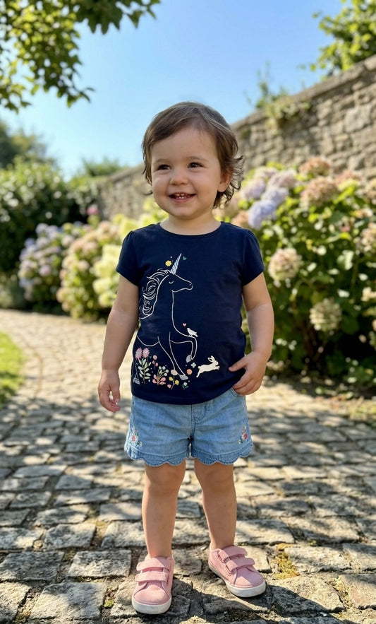 Unicorn Navy only T-Shirt