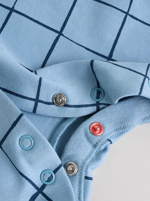 Navy Baby Sleepsuits 3 Pack