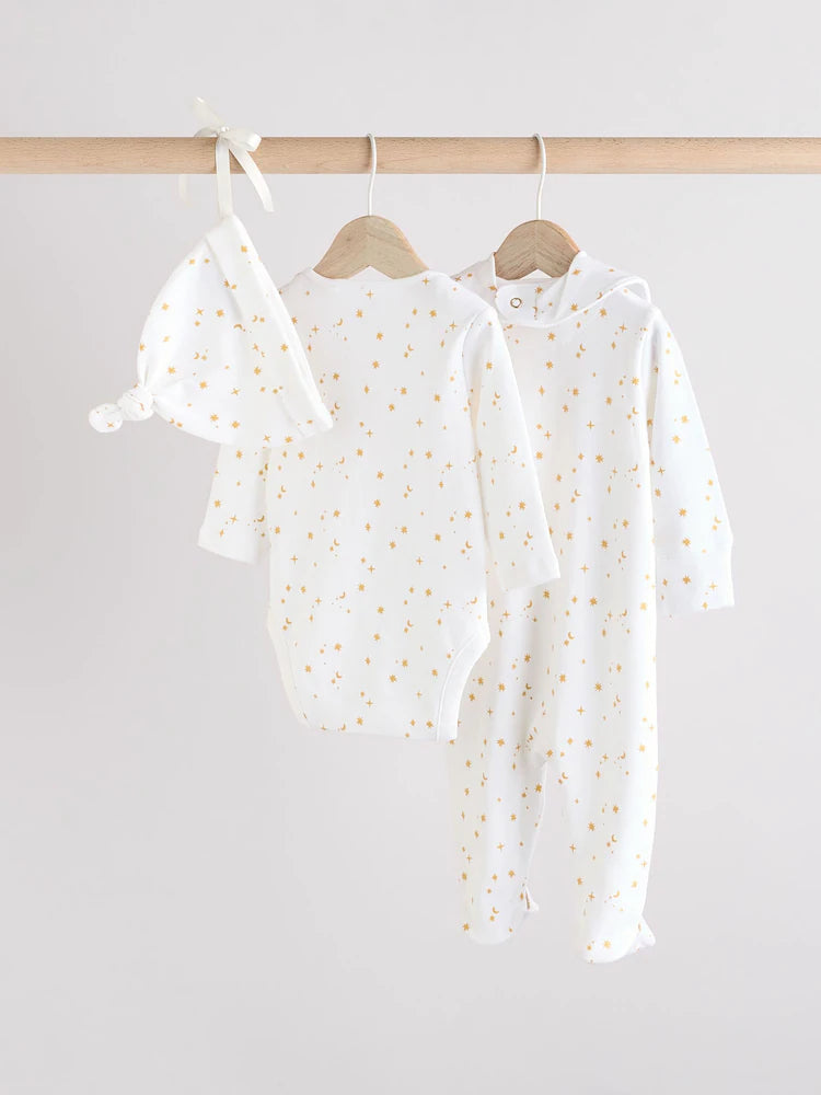 White My First Eid Baby 4 Piece Set