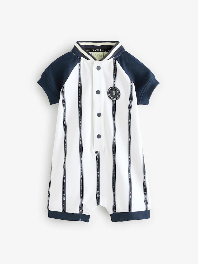 Baker by Ted Baker Varsity Rompers 2 Pack
