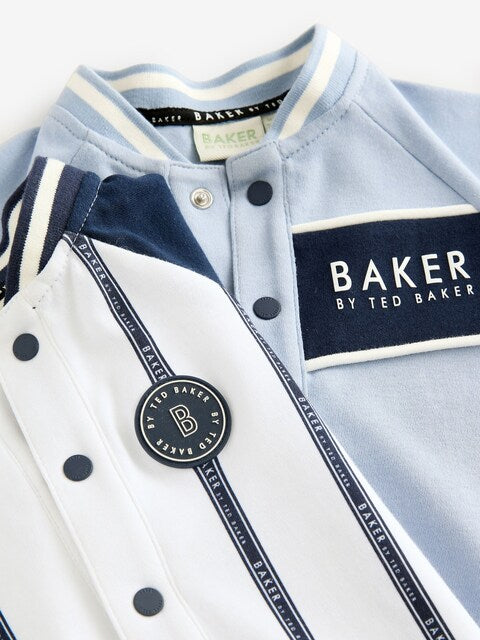 Baker by Ted Baker Varsity Rompers 2 Pack