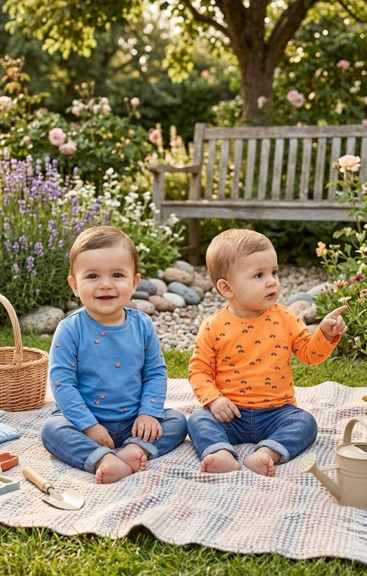 Printed T-Shirts Set-2 Pack