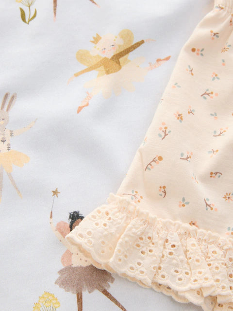 Pink Bunny Top and Shorts Set 3 Pack