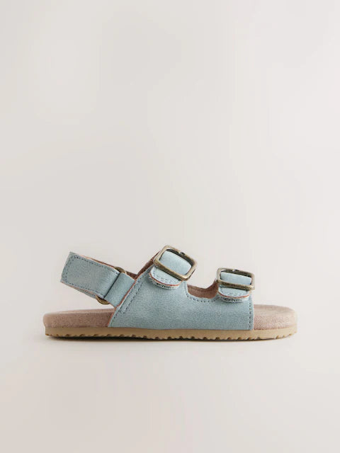 Blue Touch Fastening Corkbed Baby Sandals