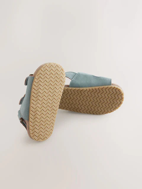 Blue Touch Fastening Corkbed Baby Sandals
