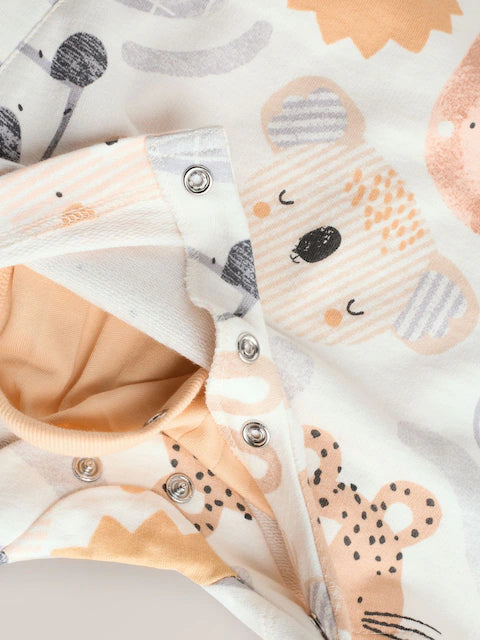 Mineral Character Jersey 100% Cotton Dungaree and Bodysuit Baby Set