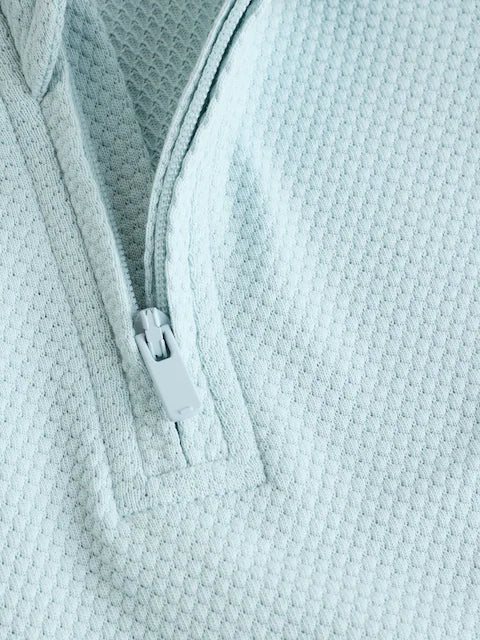 Blue/Navy Textured Baby Rompers 2 Pack